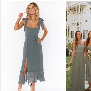 Claire Midi Dress: new with tags. never worn